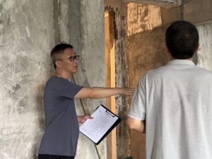 成都龙脉暖通中央空调地暖暖气片隐蔽工程施工验收，用户/监理/项目经理三方验收签字照片