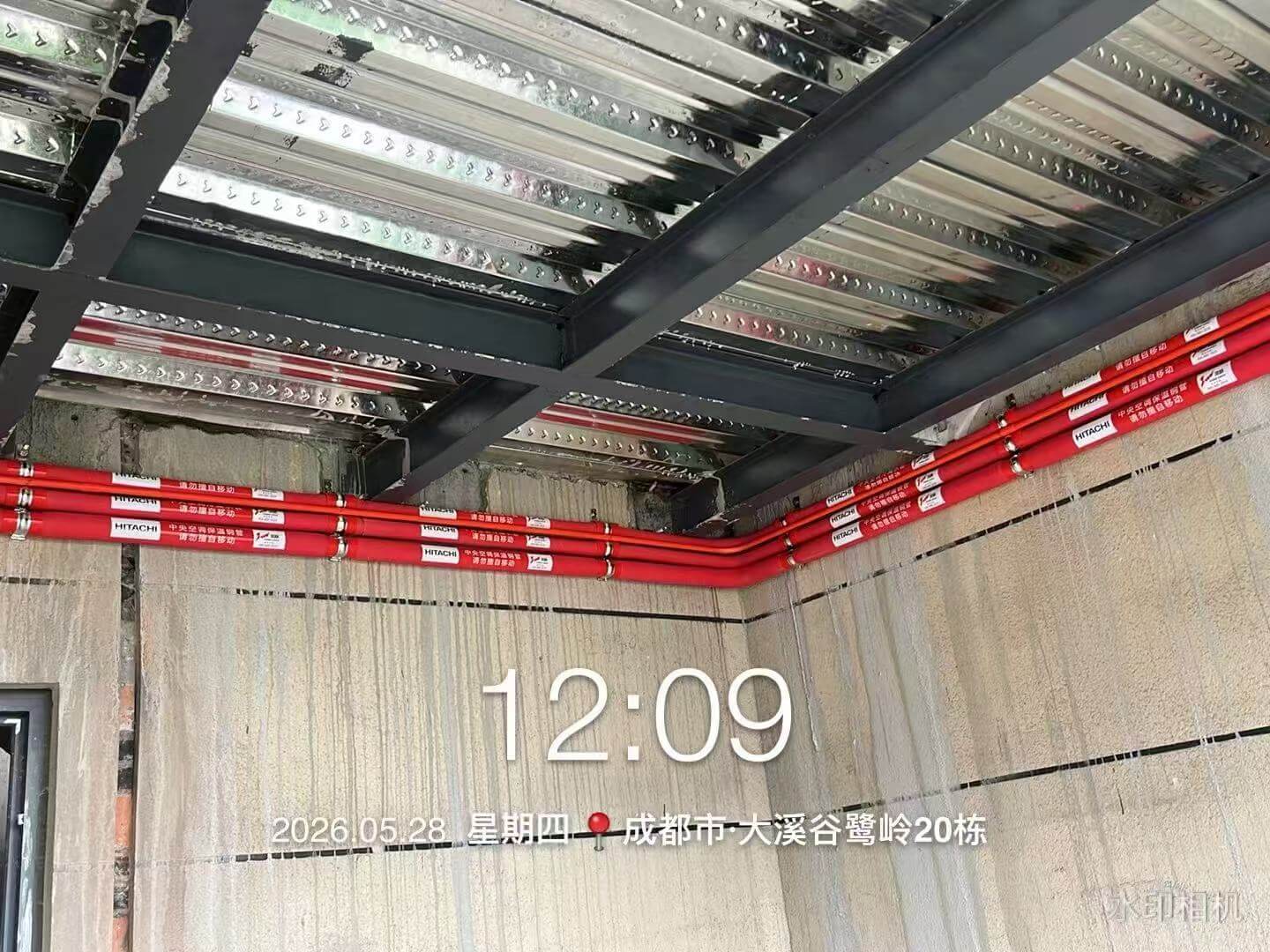 成都市蒲江县大溪谷鹭岭-龚老师-管路走管