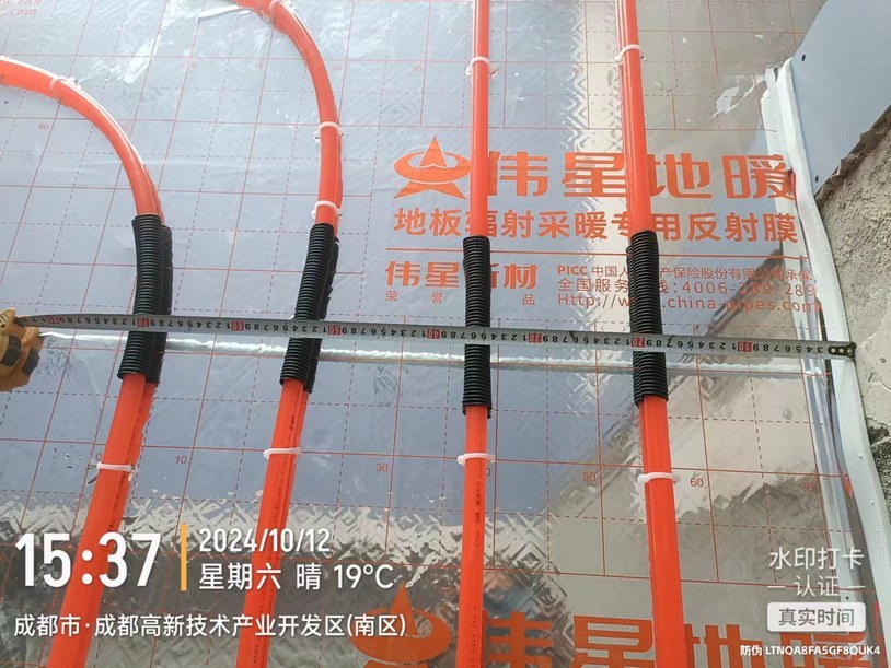 成都半岛城邦大平层地暖盘管伸缩缝设置