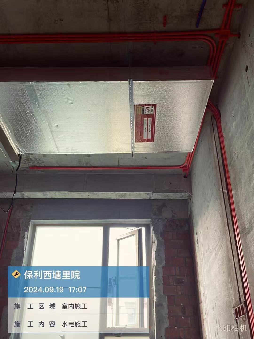 成都市武侯区保利西堂里院-胡老师-新风安装实景
