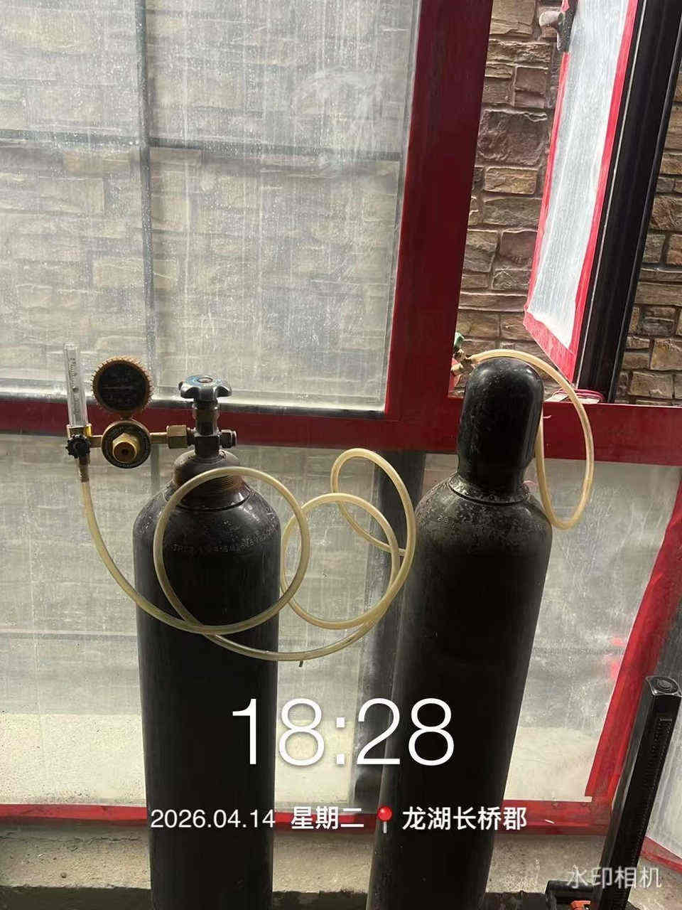 成都龙湖长桥郡·日立中央空调·氮气保护焊（一）