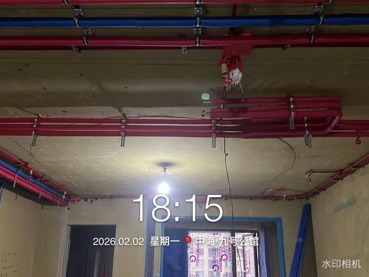 生活热水水力平衡主管循环及全屋布管安装图