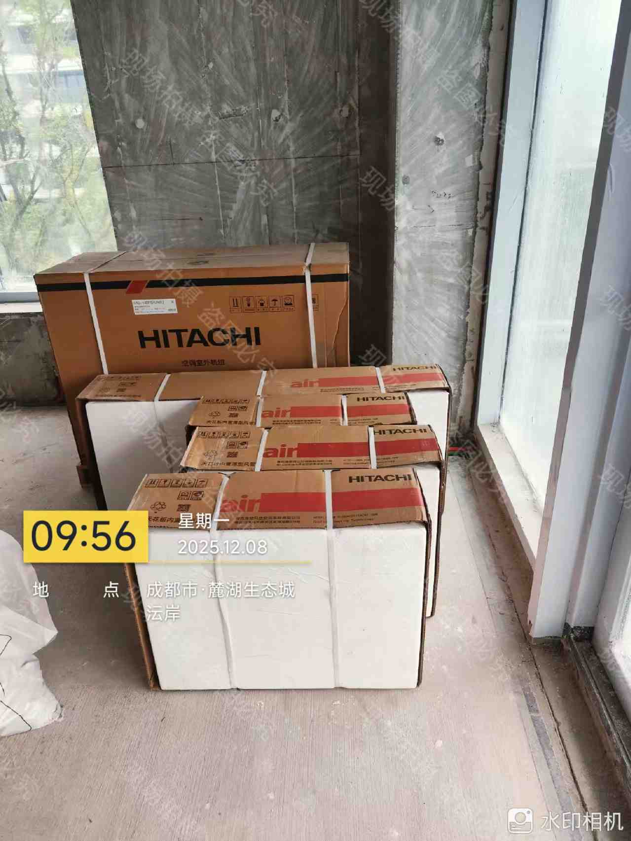 成都市成华区锦城苑彭老师设备进场实拍