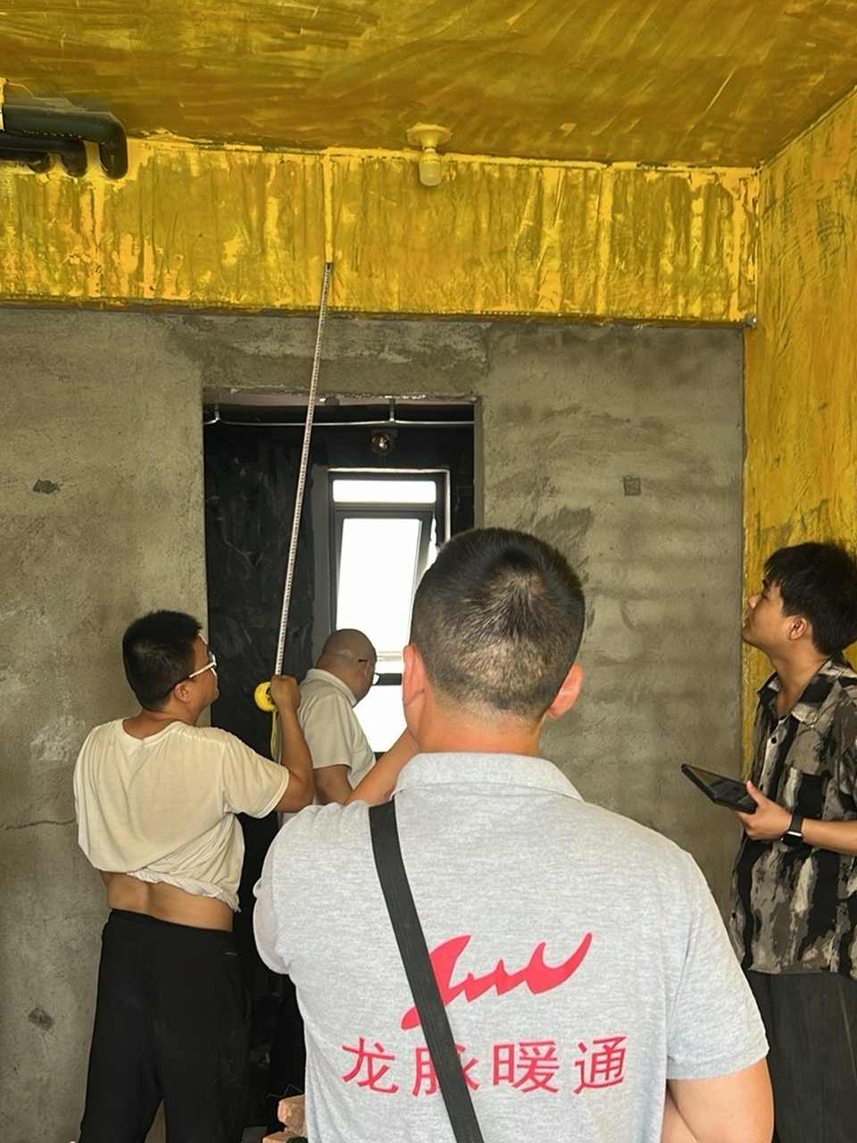珑樾一号·日立舒享中央空调·现场测量