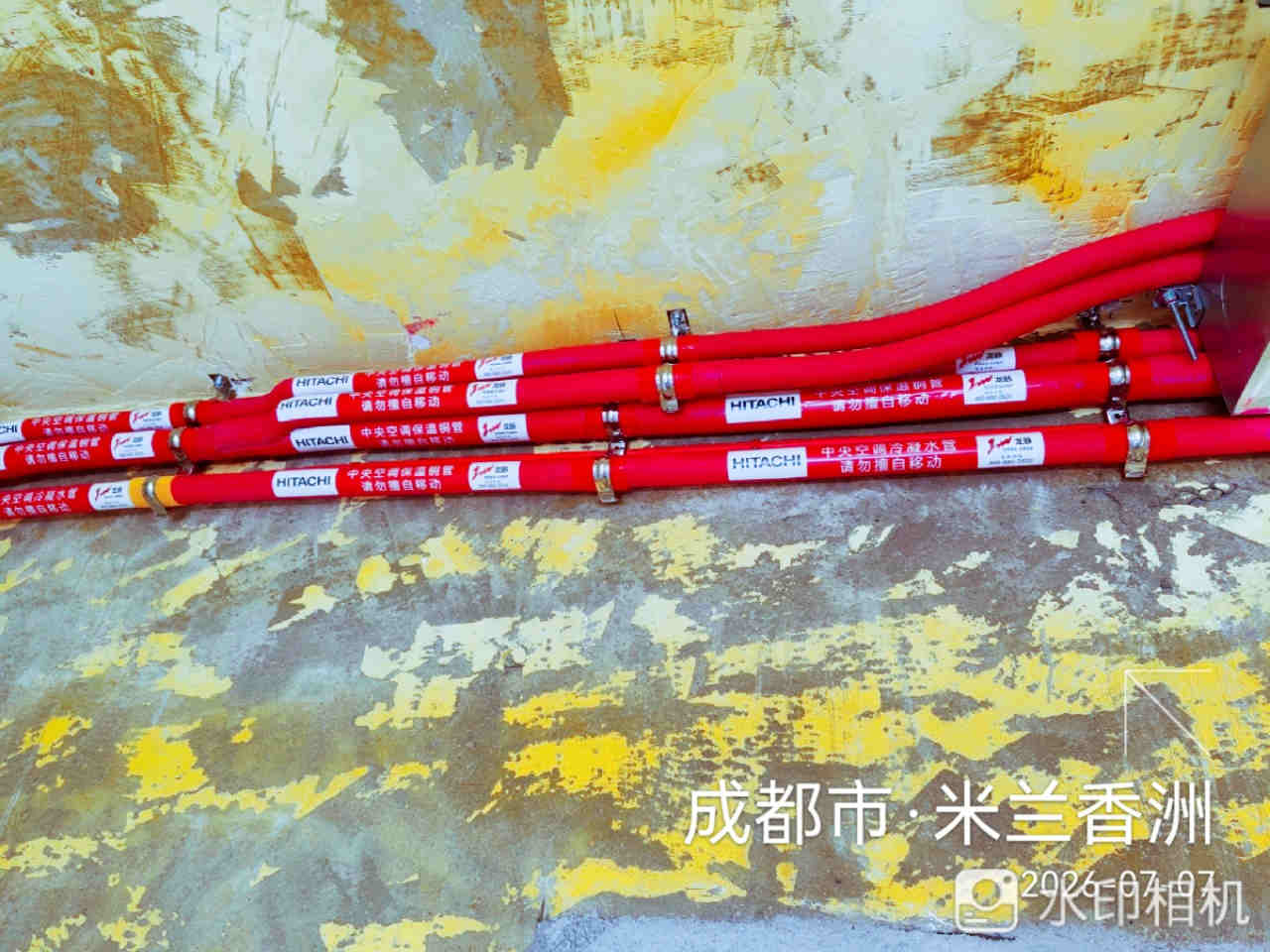 成都市青羊区米兰香洲-白老师-空调管道走管 03