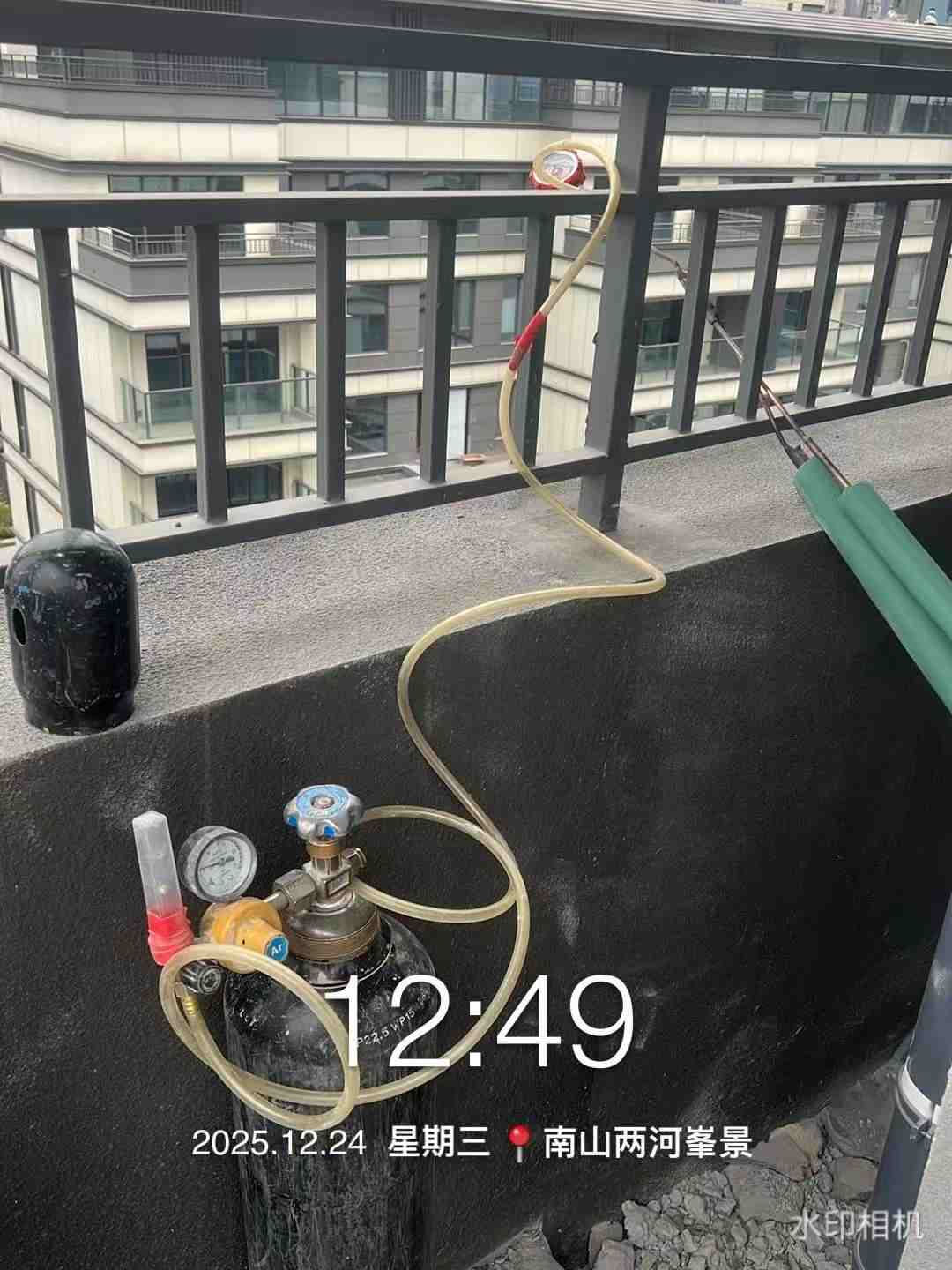 成都市金牛区南山两河峯景-刘老师-空调氮气保护