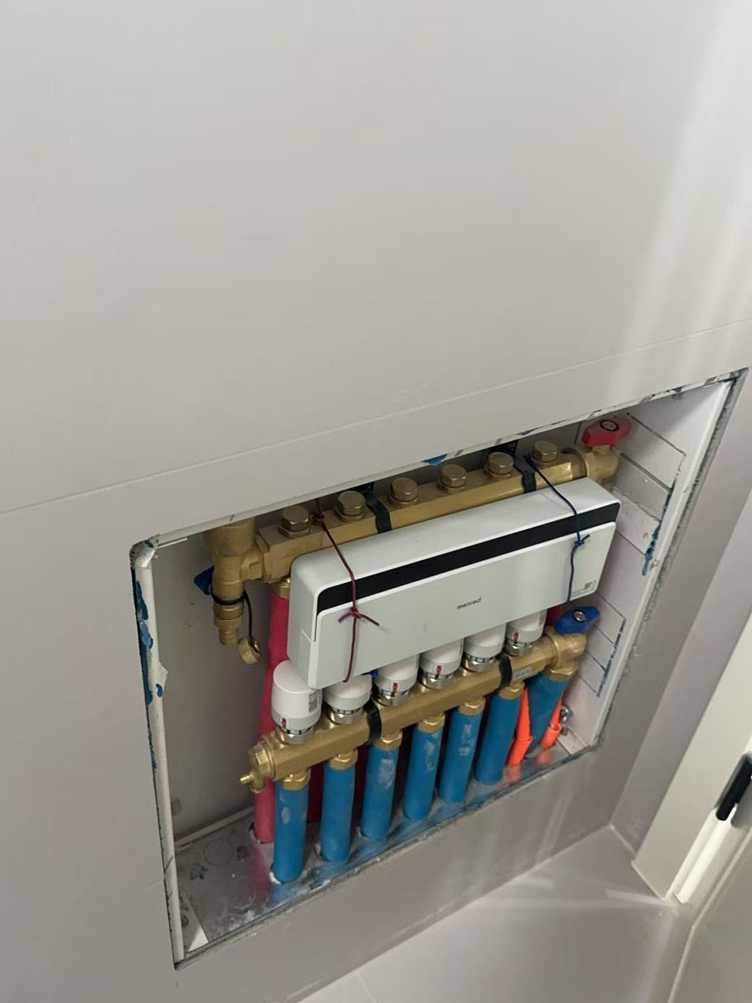 成都幸福拾光2期邓老师地暖施工调试照片