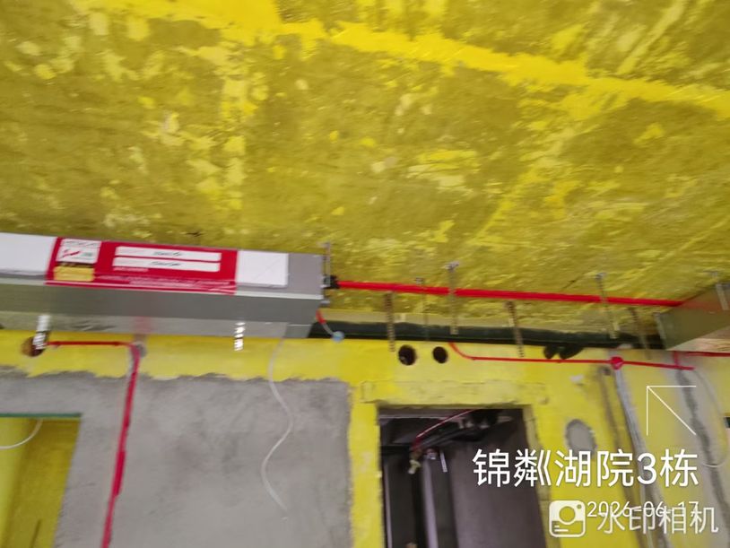 成都双流区新希望锦粼府二期L老师-客厅内机安装