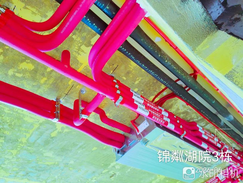 成都双流区新希望锦粼府二期L老师-空调安装走管