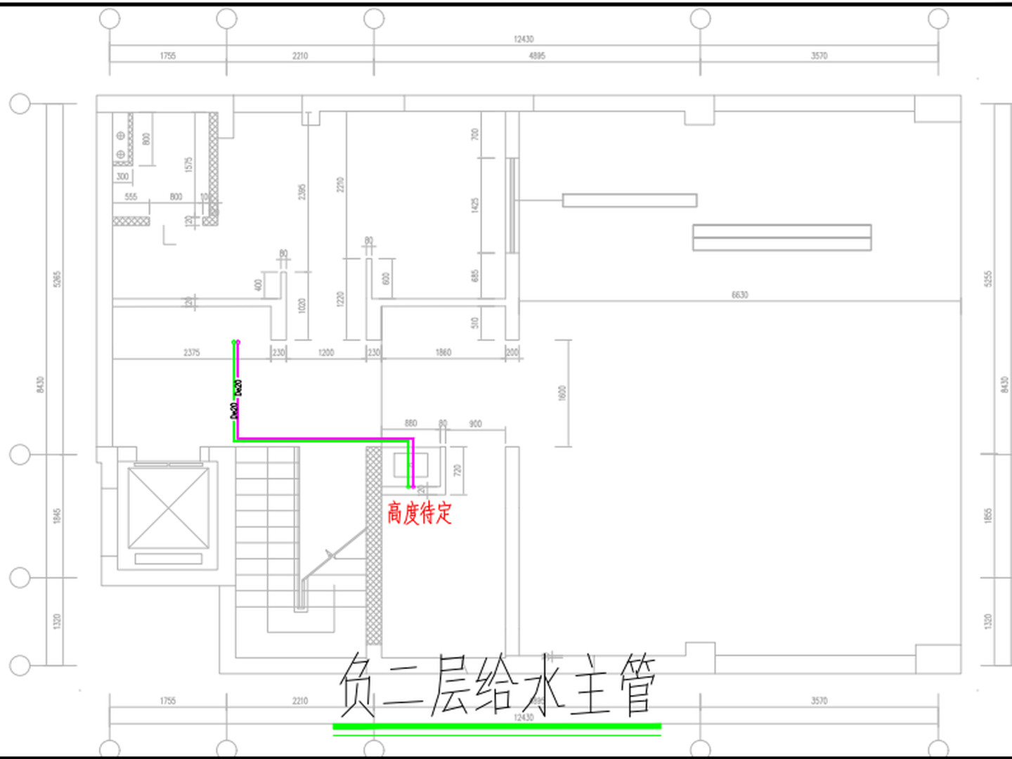 给水设计图纸1