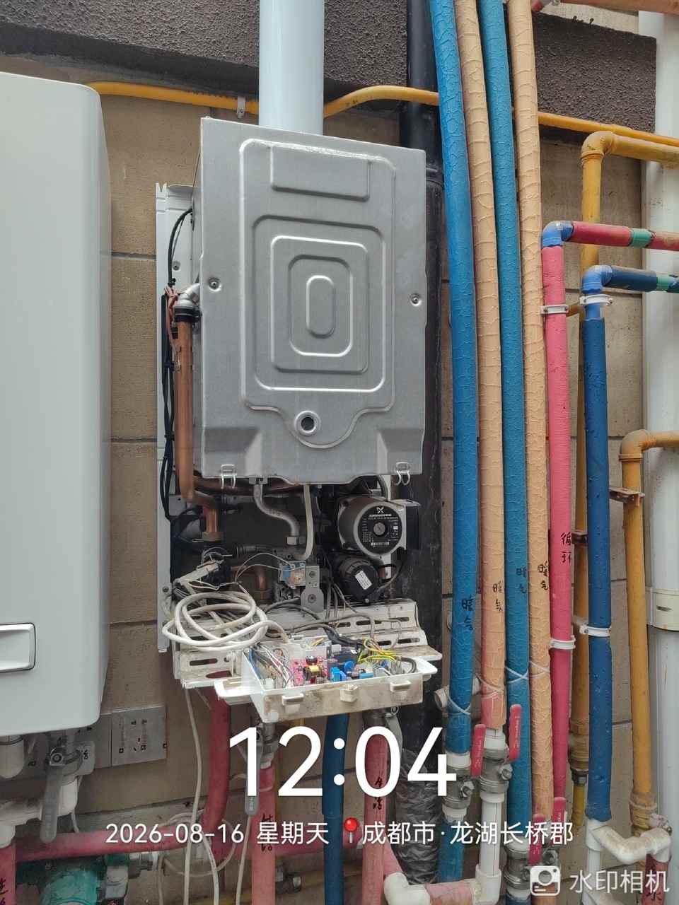 成都长桥郡·两用炉不打火实录 - 龙脉暖通