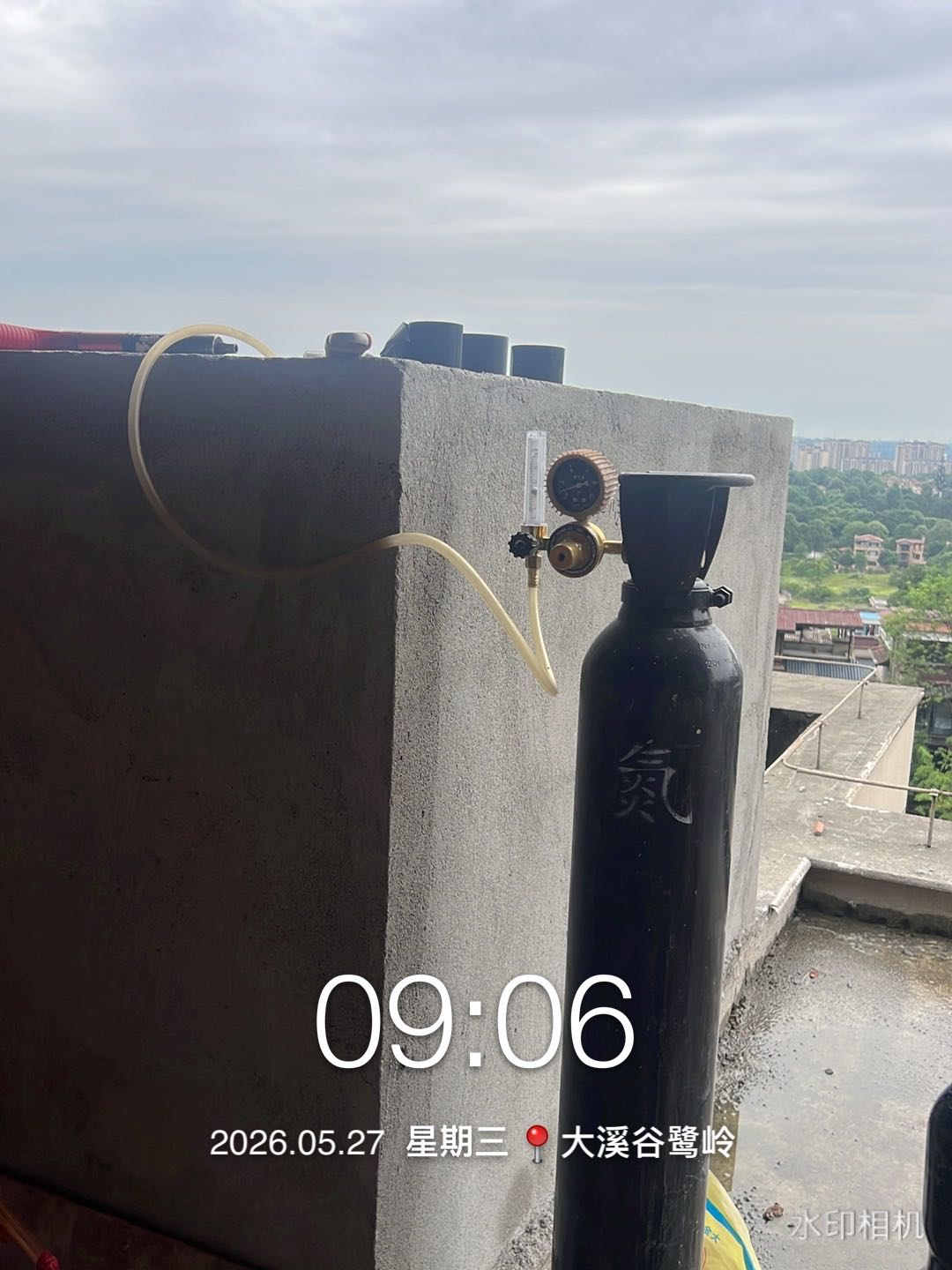 成都市蒲江县大溪谷鹭岭-龚老师-空调氮气保护