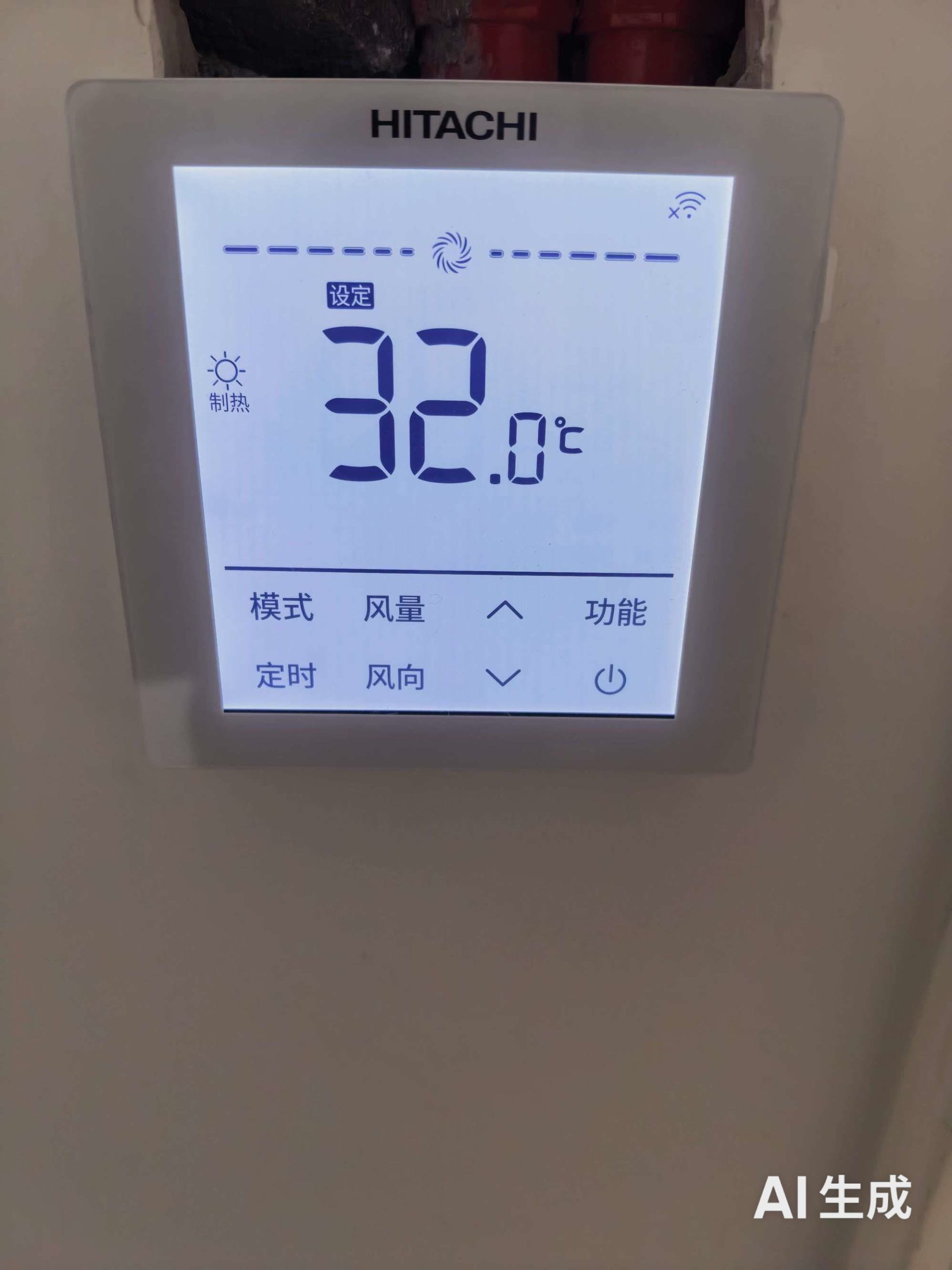 成都金牛区东原亲亲里梁先生家·空调控制面板安装实拍