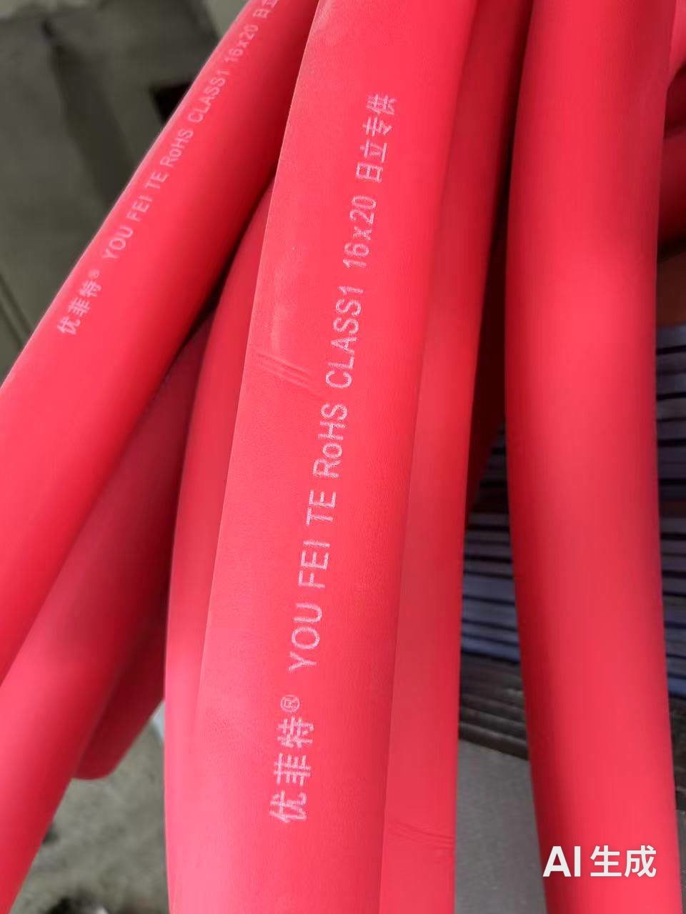 成都金牛区幸福拾光二期日立舒享140施工·辅材进场(铜管/保温材料)