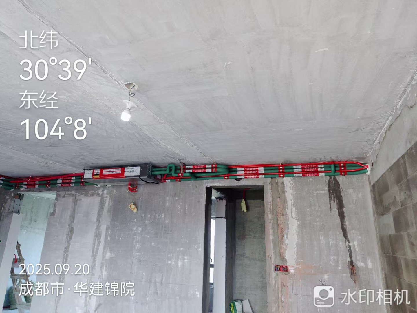 华建锦院-李老师空调内机安装5