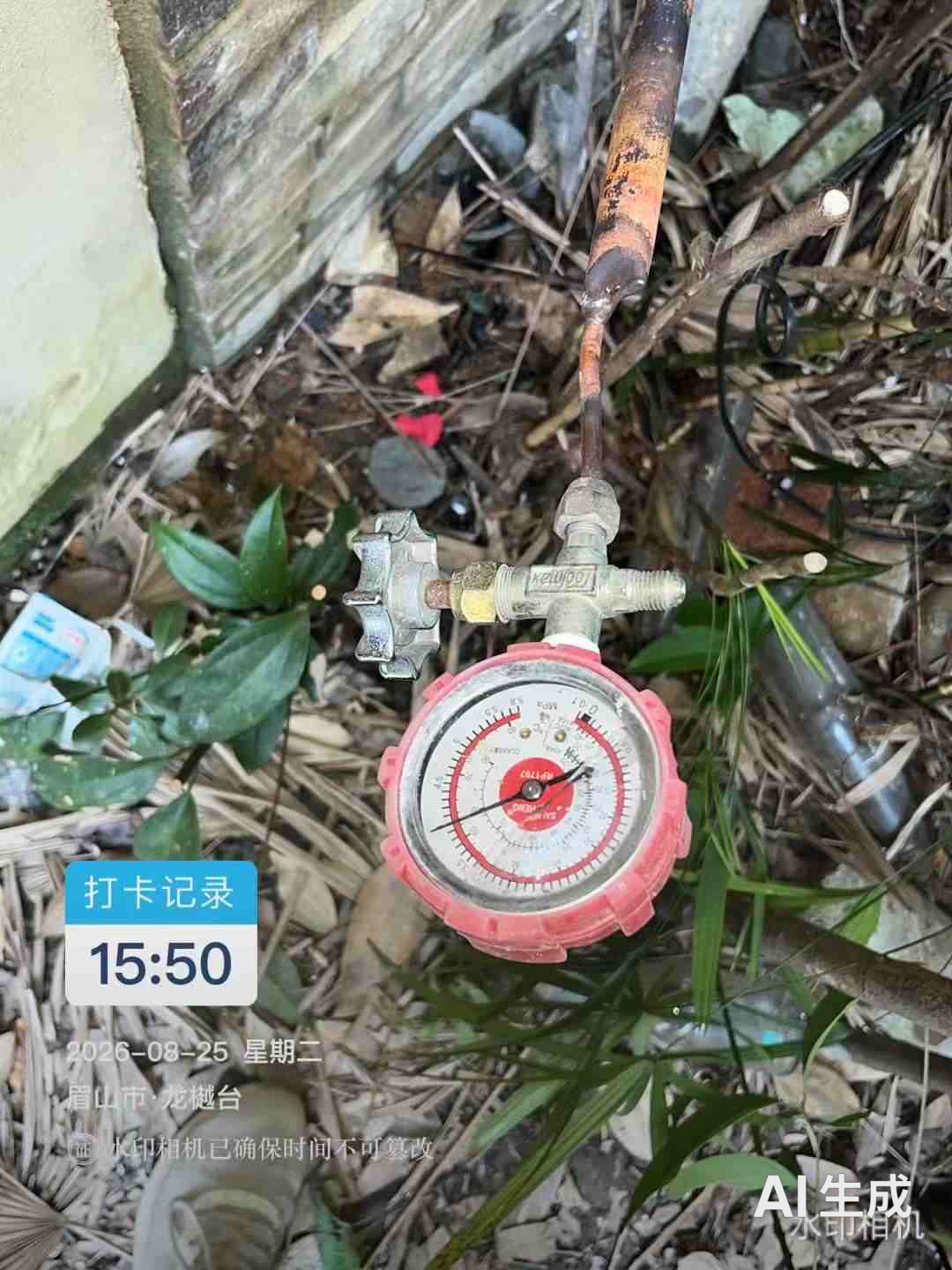 成都市双流区黄龙溪谷龙樾台-王老师-空调压力表