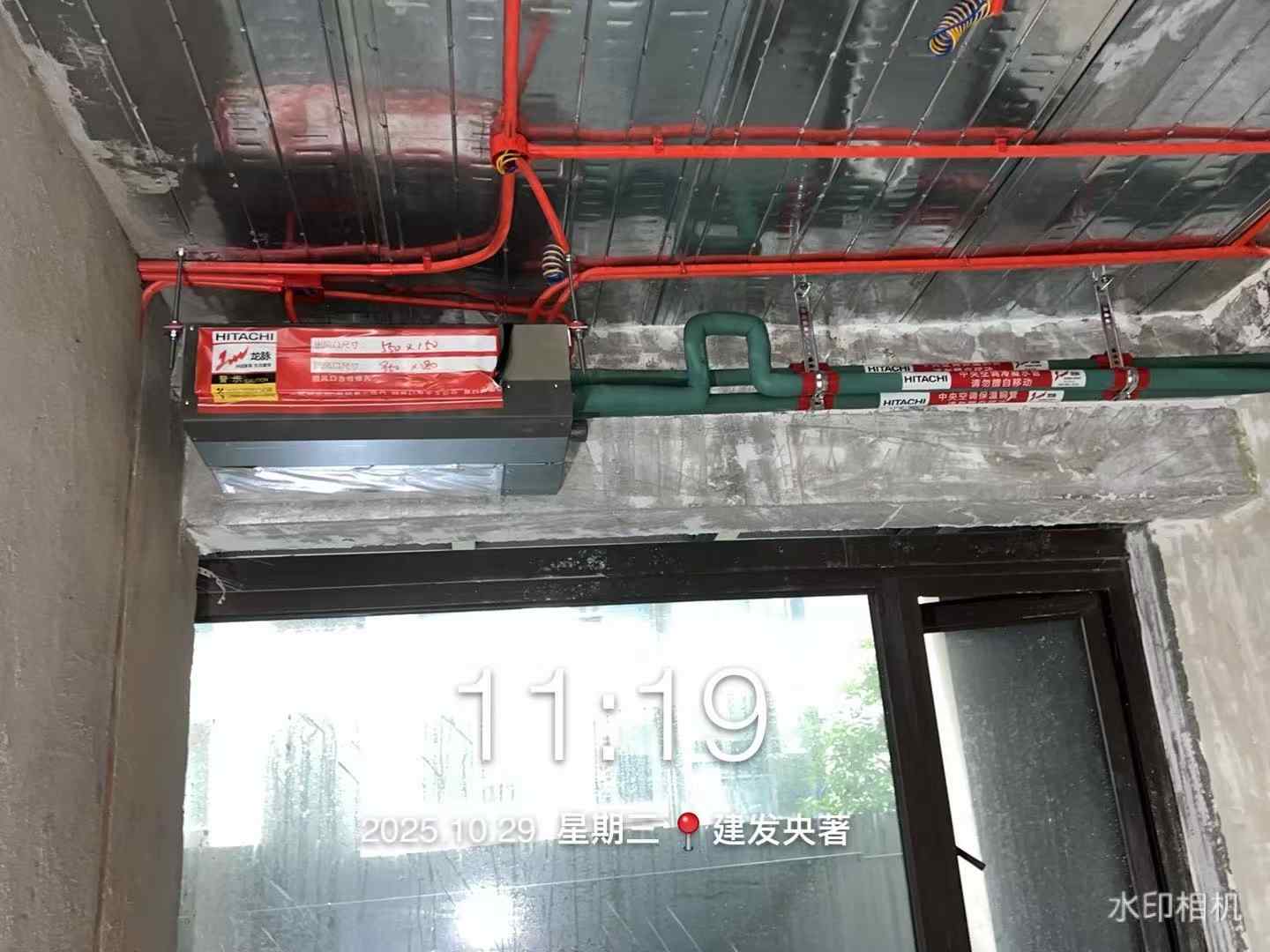 成都市青羊区建发央著-林老师-内机安装实景-01