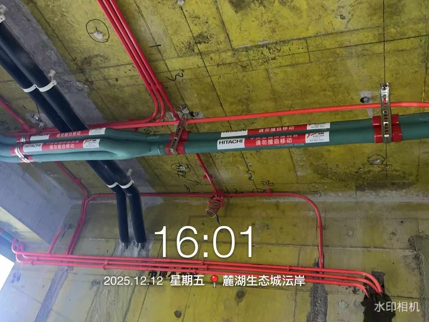 成都市双流区麓湖生态城沄岸-叶老师-管路走管