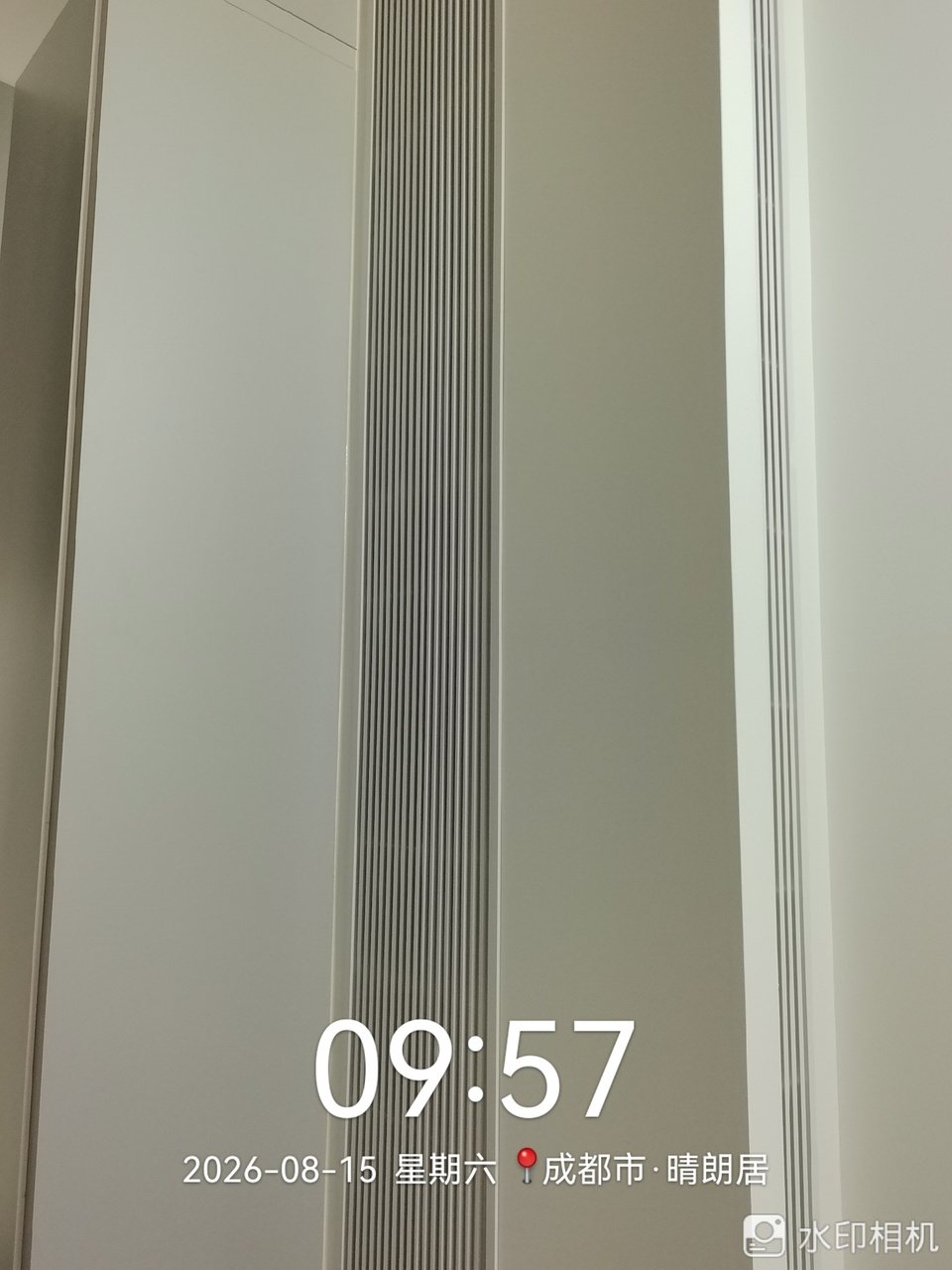 晴朗居-回风口滤网更换完毕实拍 龙脉暖通售后