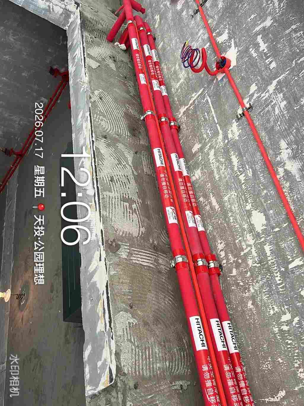 成都市双流区天投公园理想-冯老师-管路走管