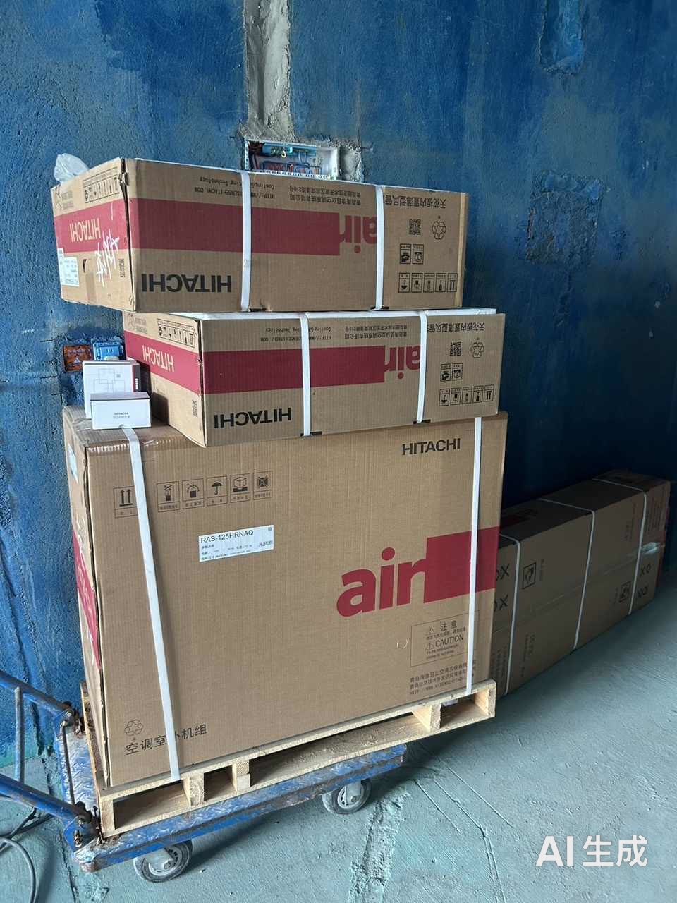 成都·日立中央空调隐蔽工程·隐蔽验收实拍