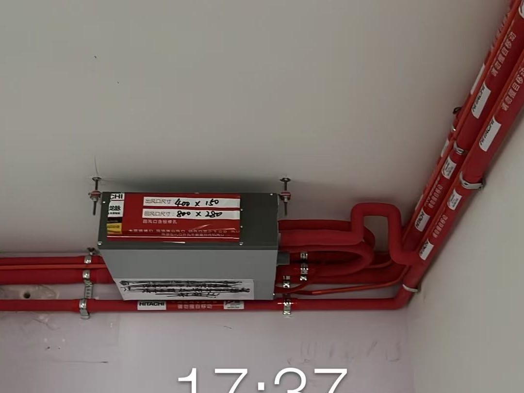 成都市双流区中德英伦联邦K区-崔老师-内机安装实景-01
