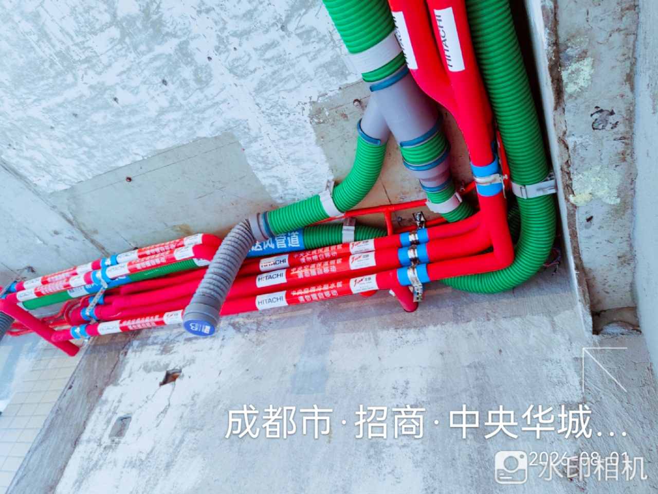 成都市成华区招商中央华城-聂老师-管路走管