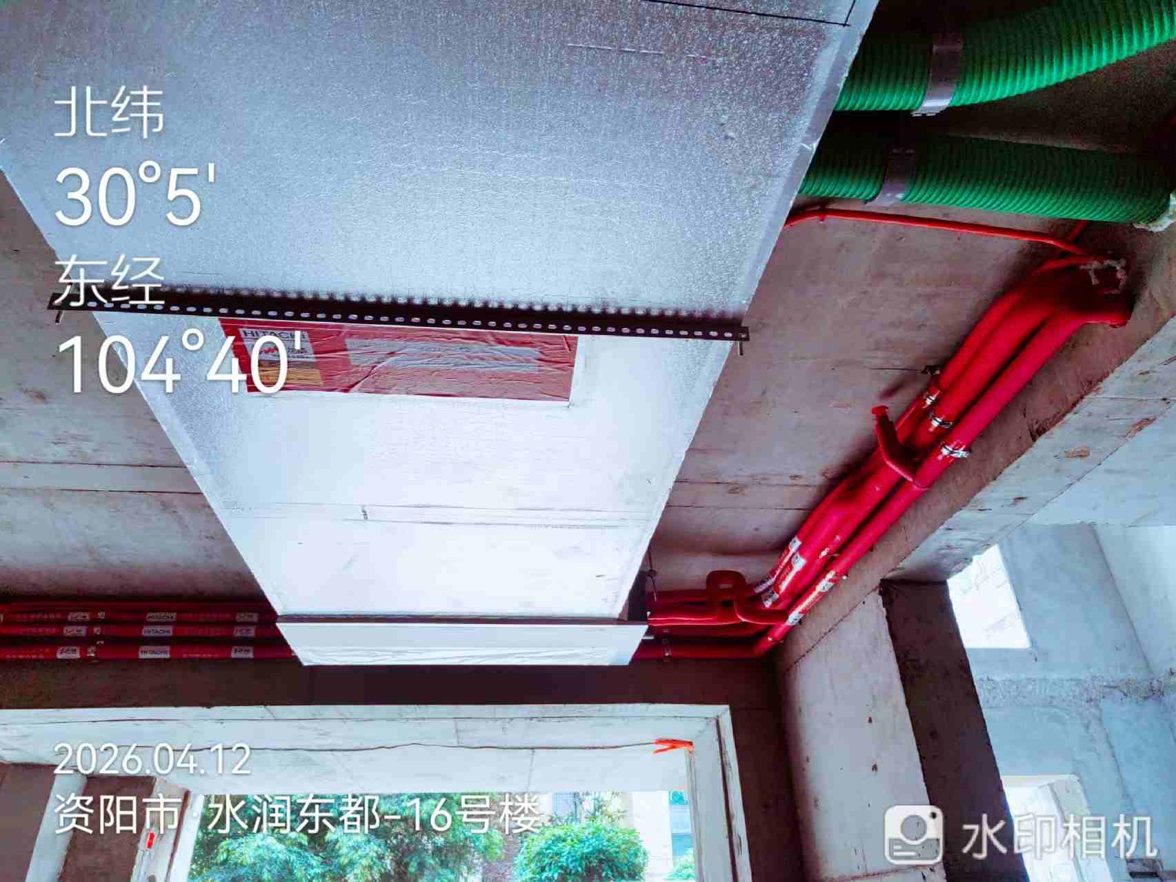 资阳市雁江区水润东都-文老师-内机安装实景