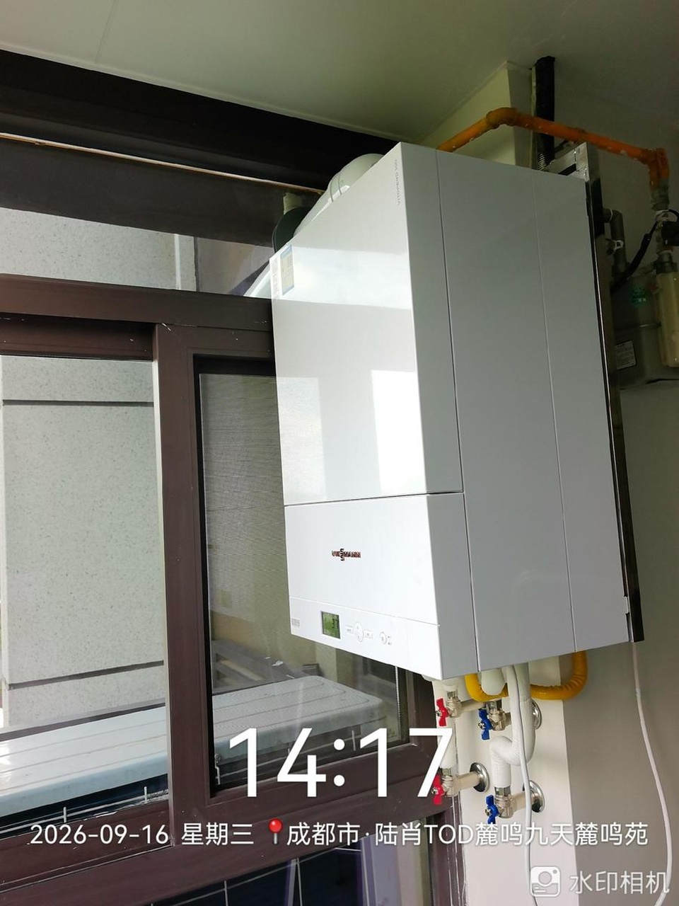 成都双流区麓鸣九天鹿鸣苑-菲斯曼壁挂炉调试 龙脉暖通售后