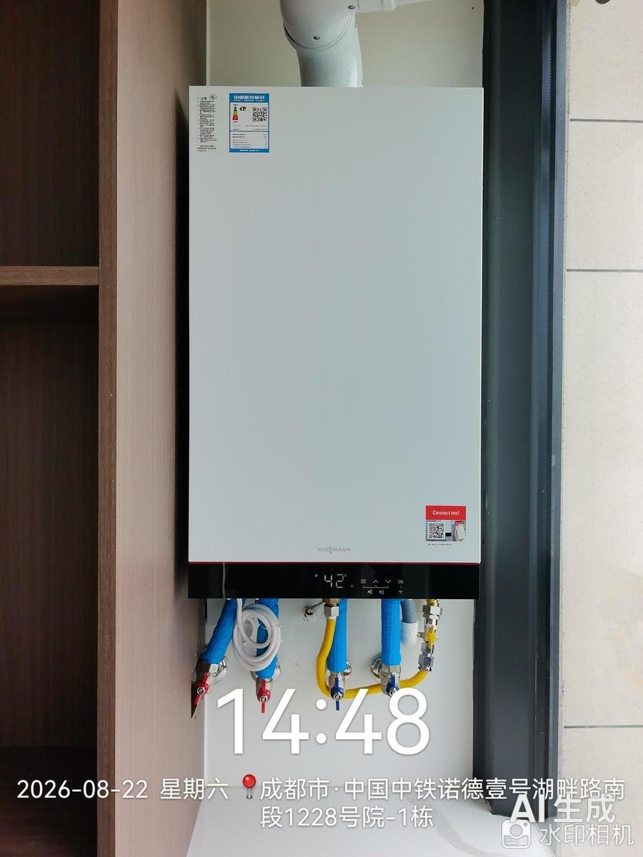 成都双流区中铁诺德揽湖轩-锅炉暖气调试 壁挂炉调试 龙脉暖通售后