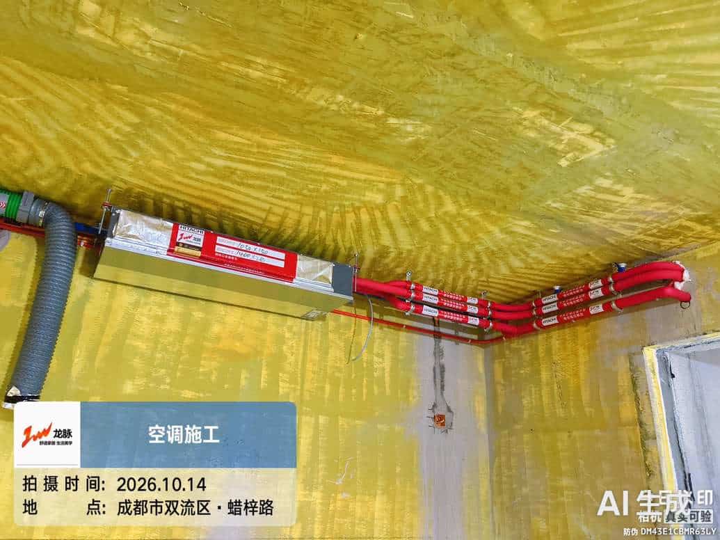 天投滨湖铂萃·风管机内机安装实拍