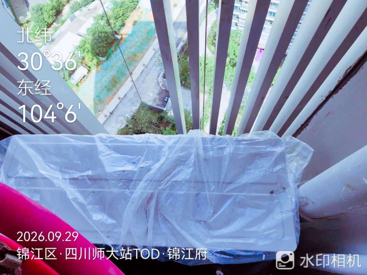 成都市锦江区锦江府南苑-陈老师-外机安装实景