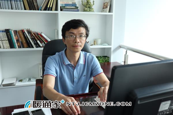 2020年暖通家杂志社专访缪异：龙脉暖通办公室工作照